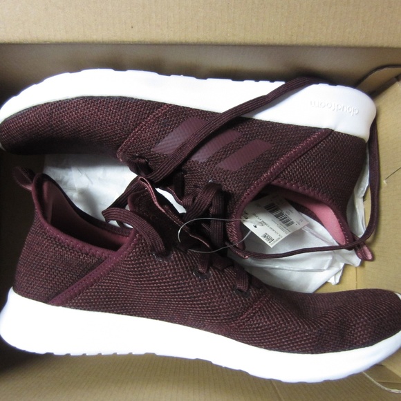 adidas cloudfoam pure women's maroon